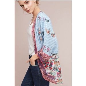 Anthropologie floral kimono